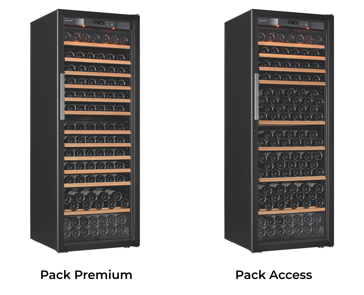 Acristalada con marco negro y tirador