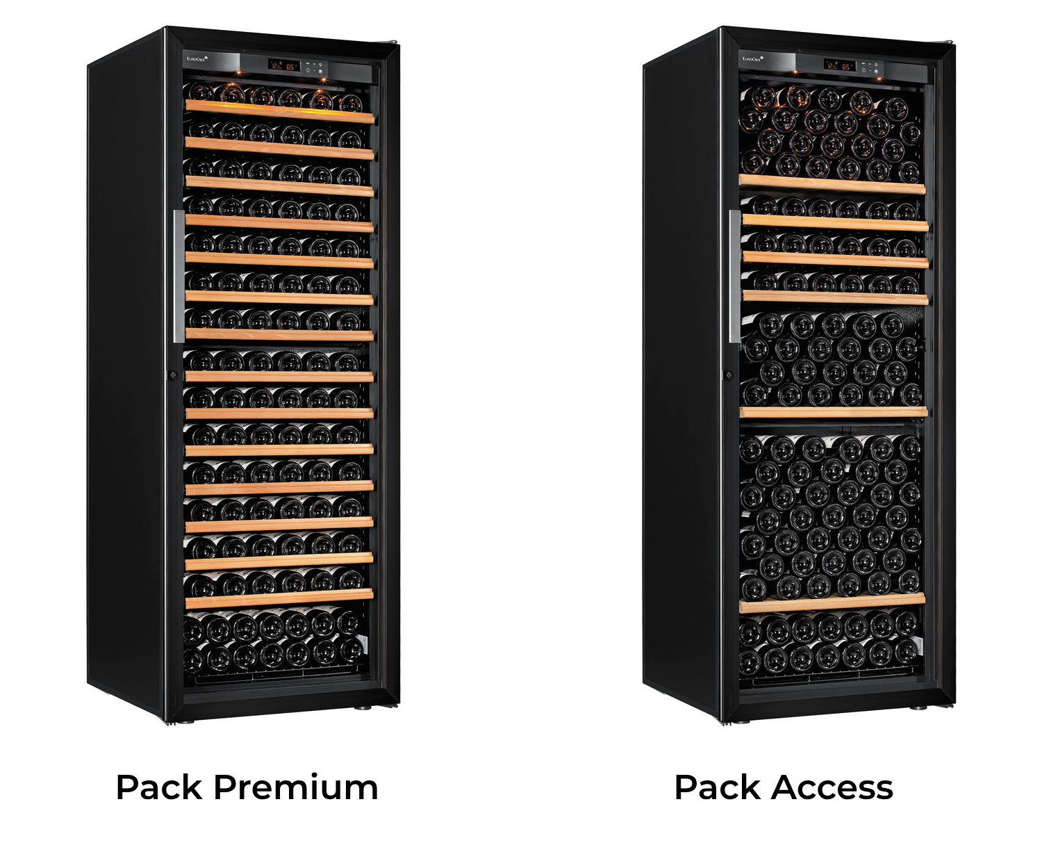 Acristalada con marco negro y tirador