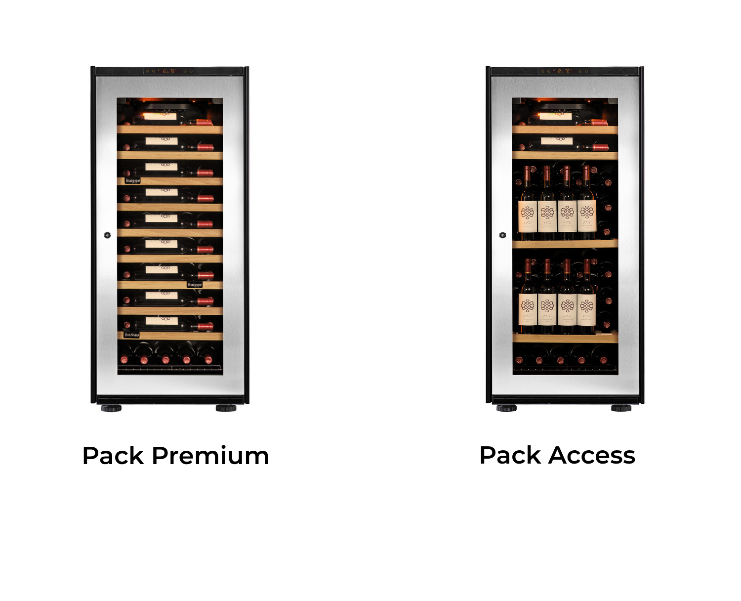 Con marco inoxidable