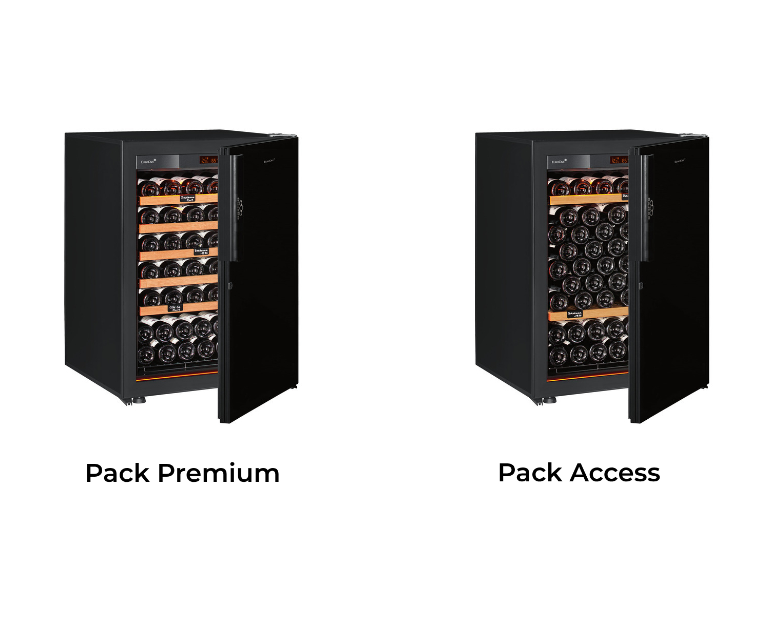 Opaca con marco negro