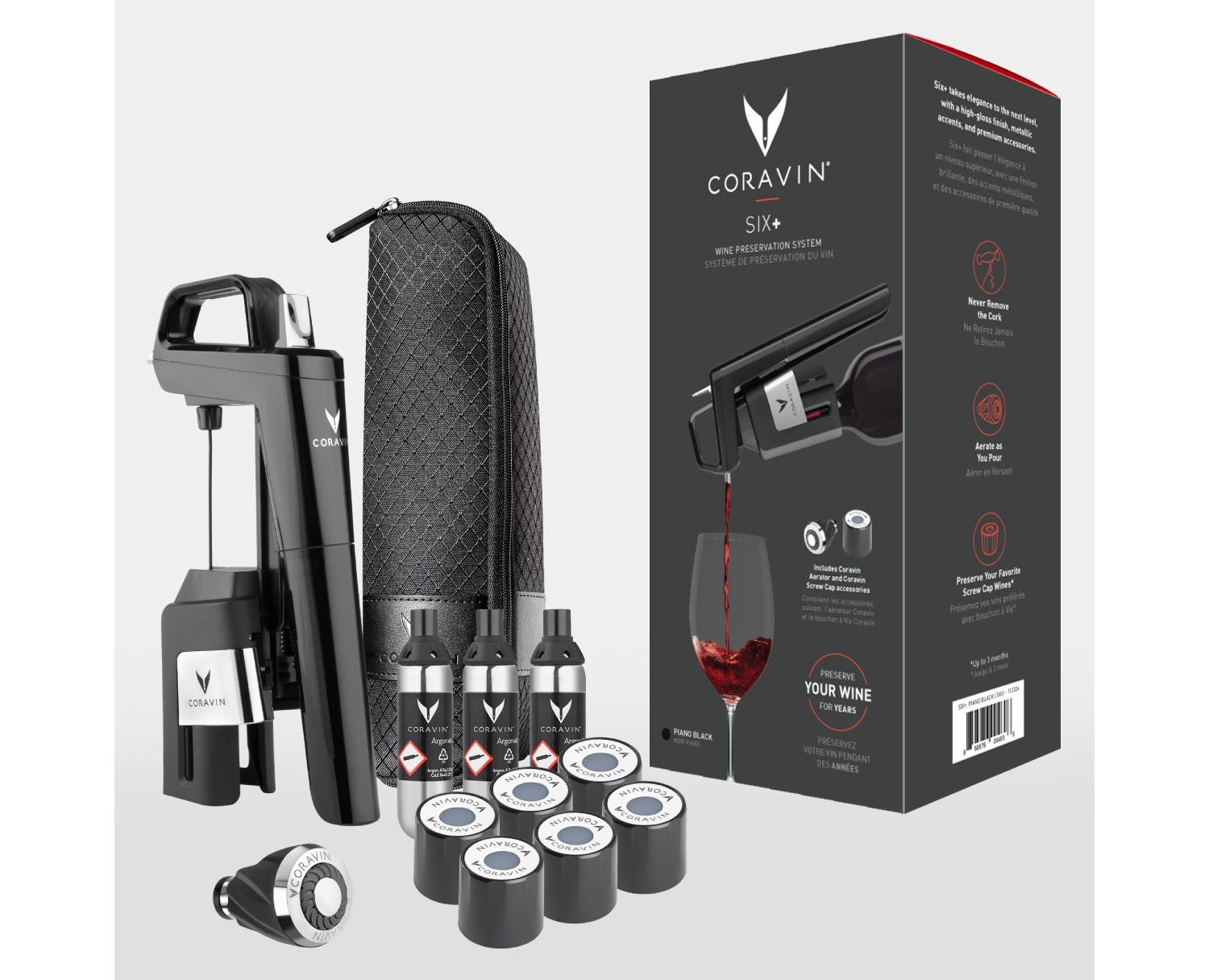 Coravin Timeless Six + Negro