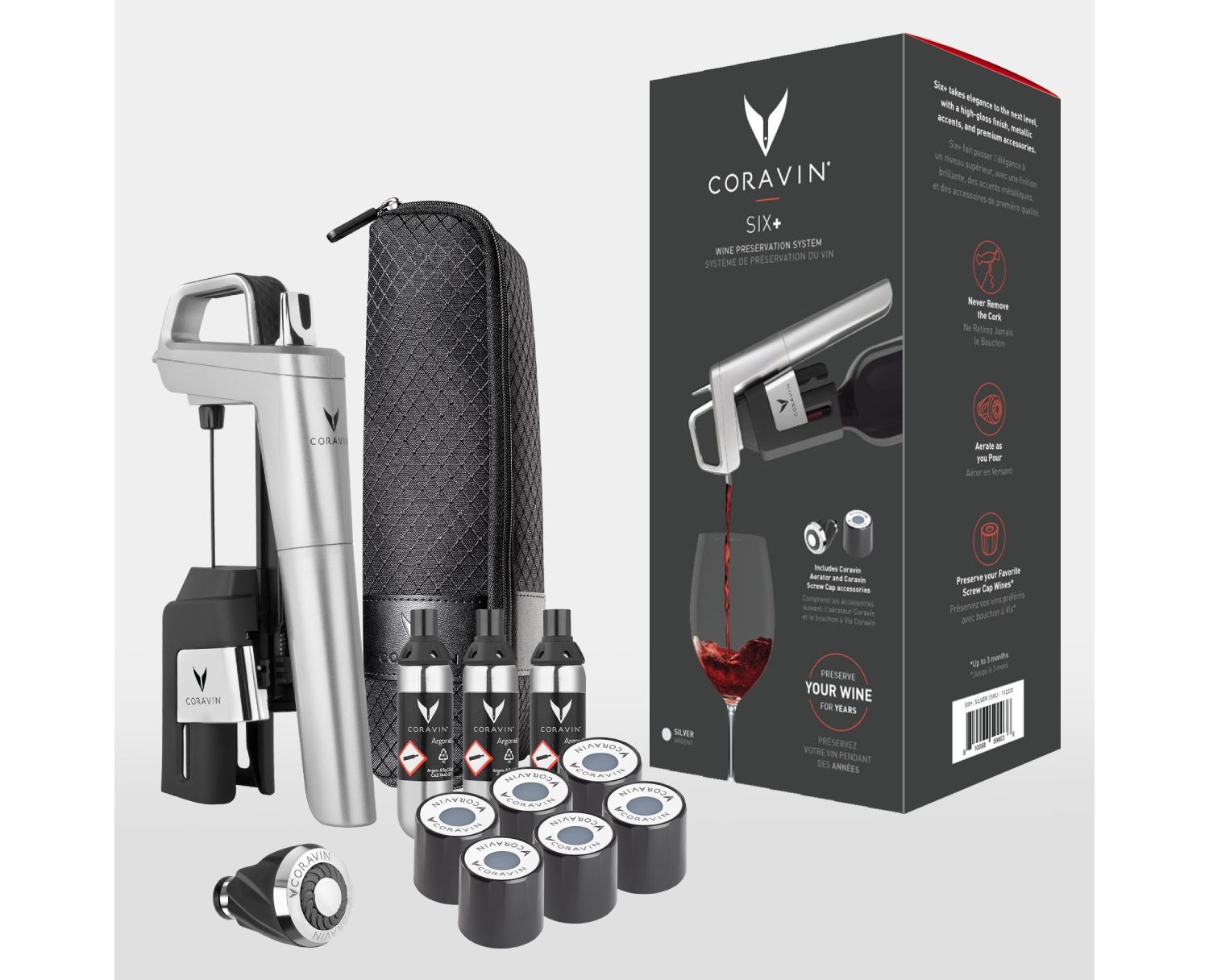 Coravin Timeless Six + Plata