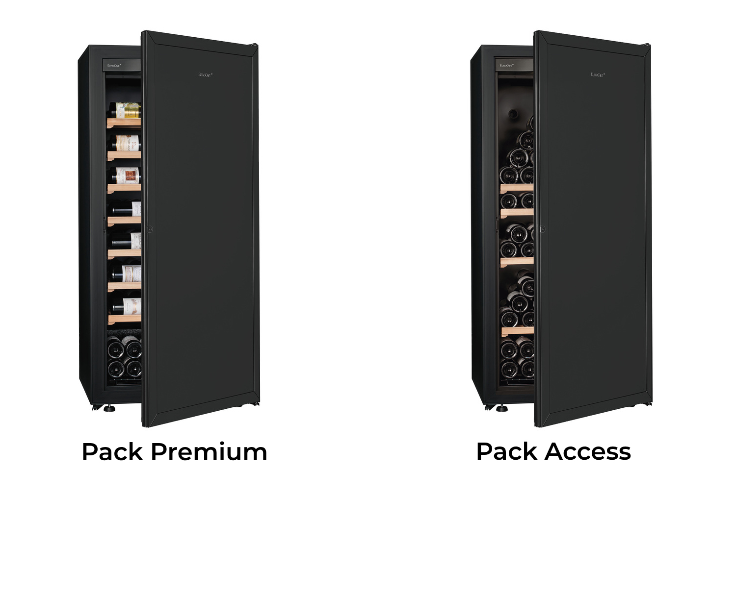 Opaca con marco negro