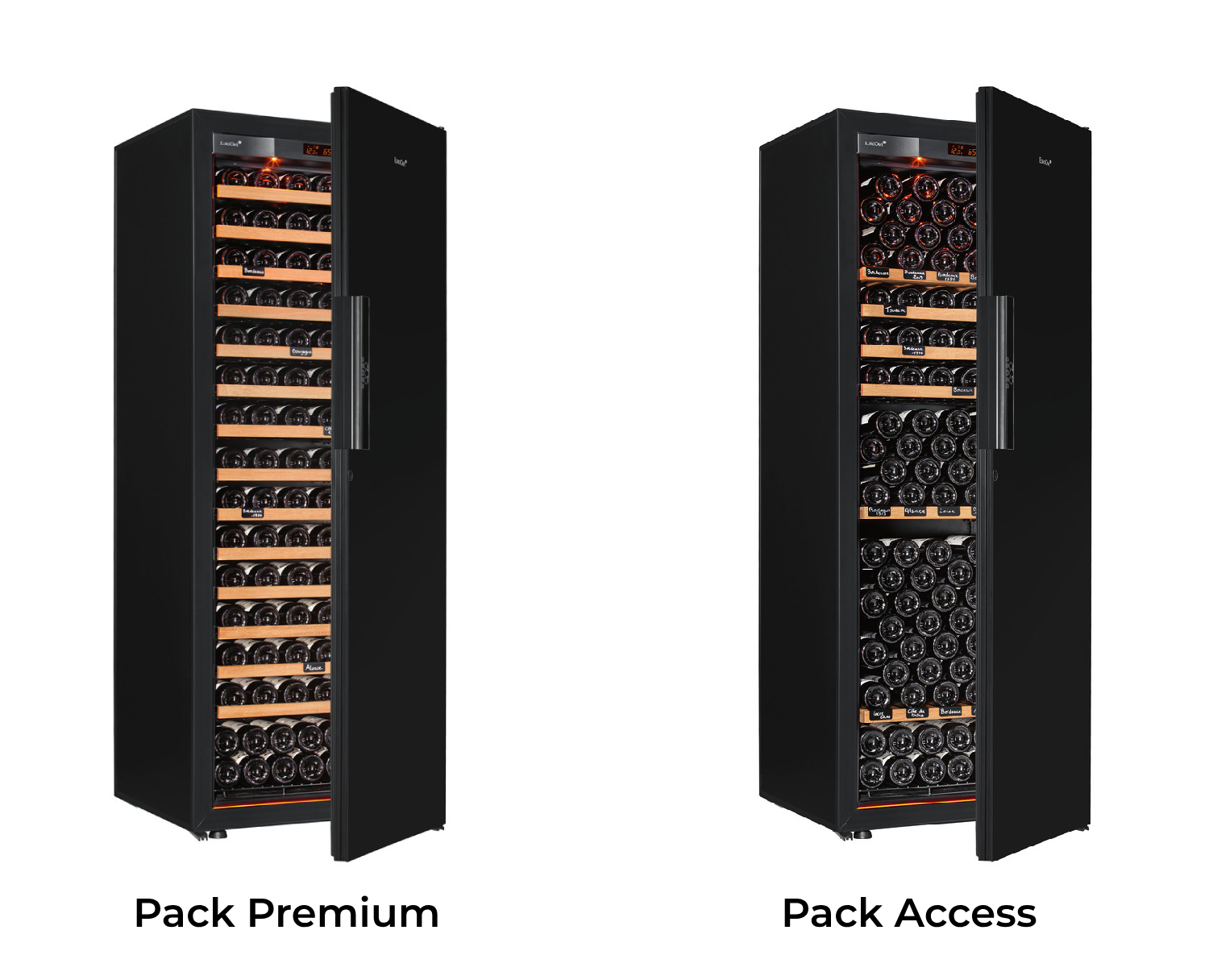 Opaca con marco negro